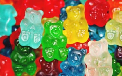 Gummy bears with THC